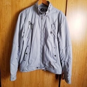 X-Ray Grey Light Weight Jacket Sz L